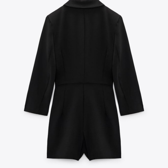 ZARA  fringed jumpsuit blazer - Picture 7 of 10